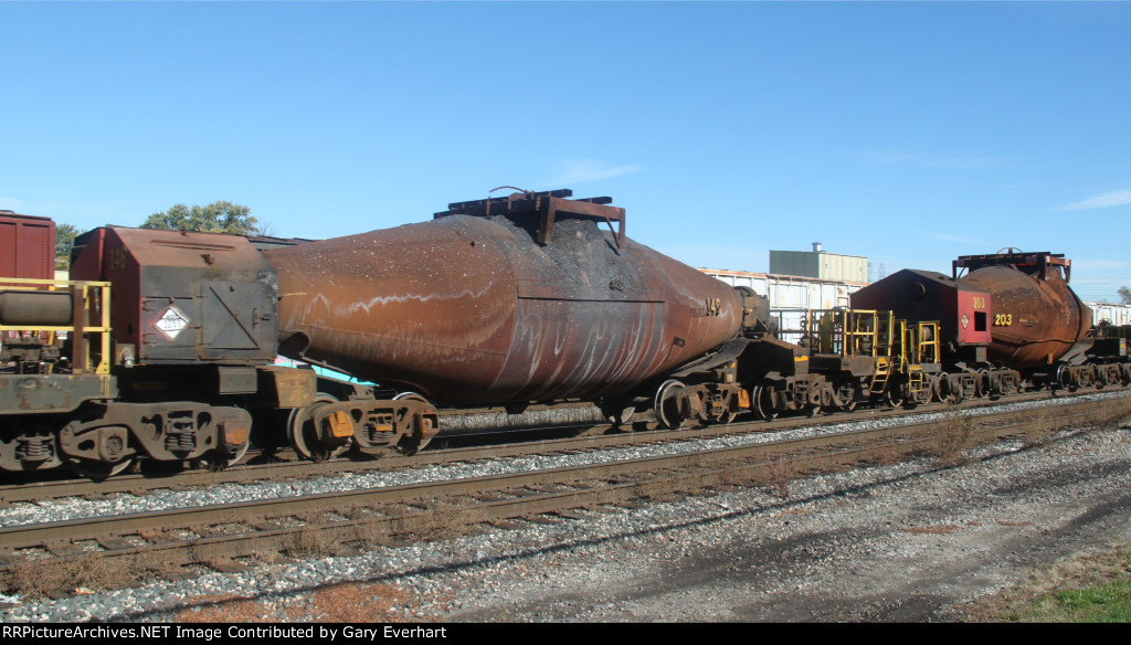 INLX 146 & 203 - Arcelor-Mittal Hot Metal Bottle Cars